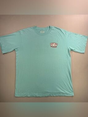 Ron Jon Surf Shop Short Sleeve Crew Tee in Aqua